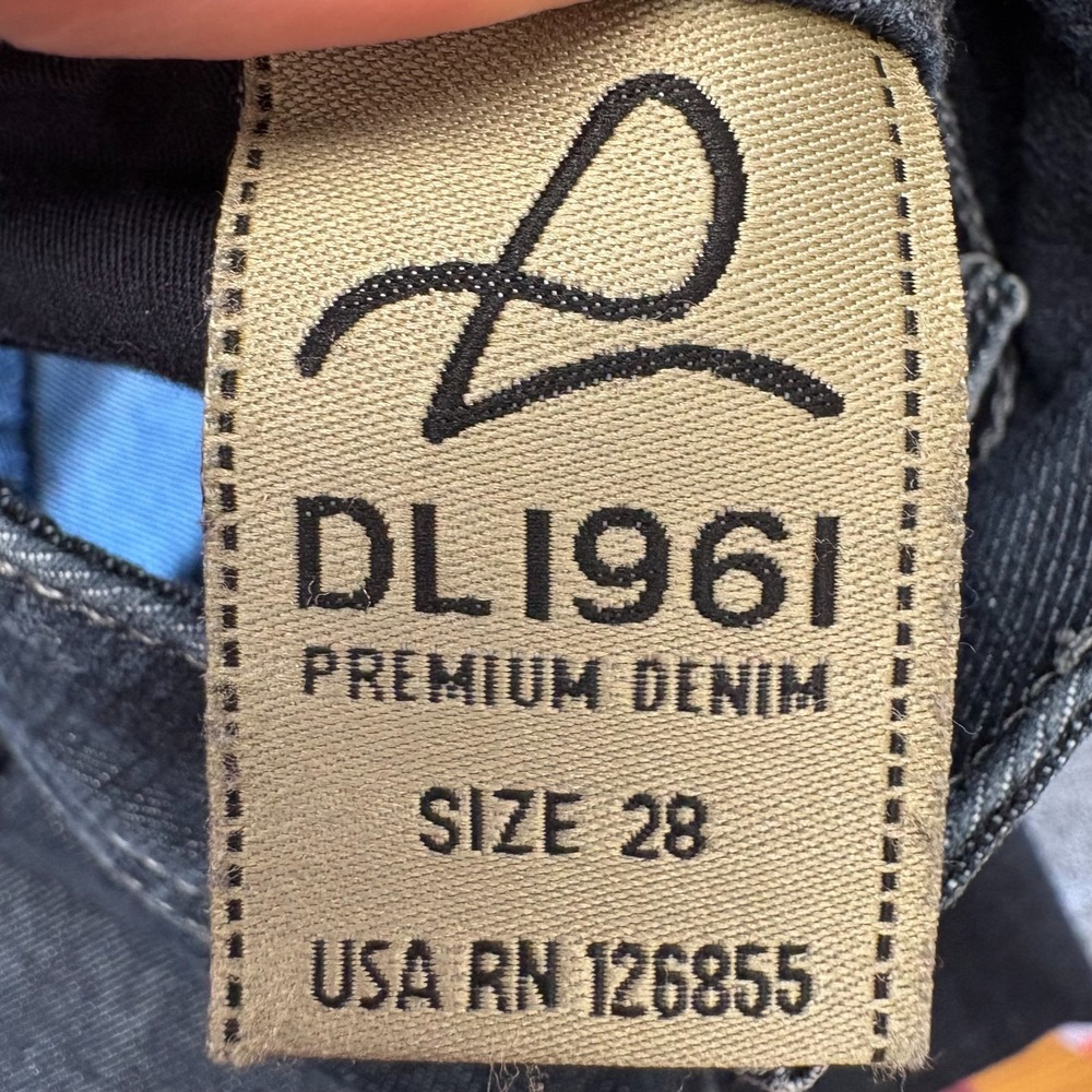 DL1961 Grace High-Rise Straight Jeans Size 28 - Picture 11 of 16